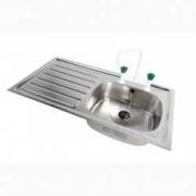 Heavy Duty Stainless Steel Sink with drainer two sizes