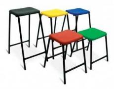 Advanced Poly stool various heights and colours